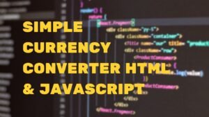 simple currency converter 2